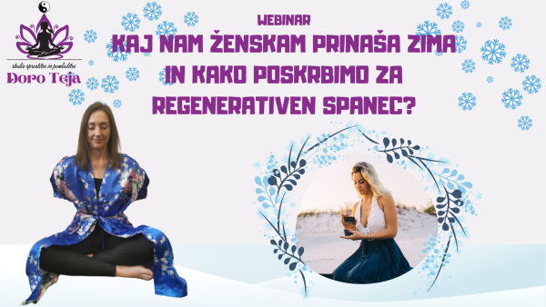 Kaj nam ženskam prinaša zima in kako poskrbimo za regenerativen spanec?